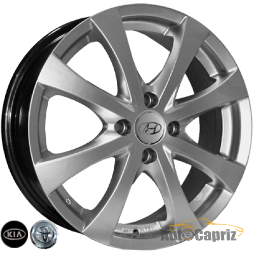 Диски Replica Kia 7345 HS R16 W6.0 PCD4x100 ET48 DIA54.1  